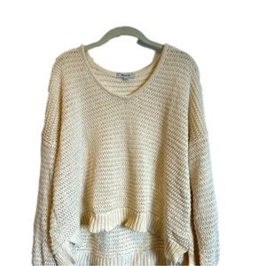 Madewell cream color sweater